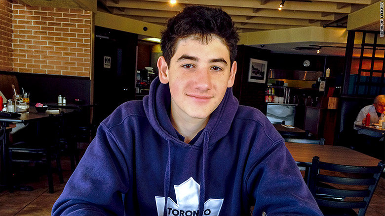 Brandon Fleisher, 17 year old investor