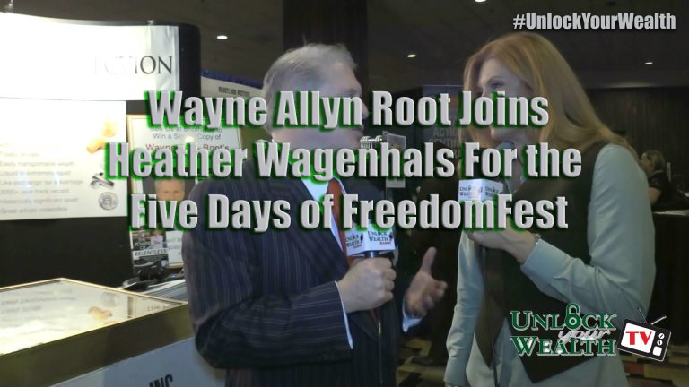 Wayne Allyn Root with Heather Wagenhals and the Five Days of Freedom Fest