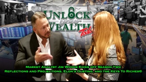 Top 3 Market Analyst Jim Woods co-hosts the Season 2 Kick-off show of Unlock Your Wealth Today Starring Heather Wagenhals